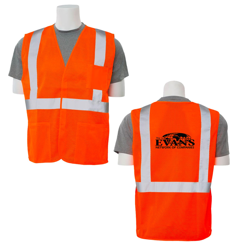 Zipper Mesh safety Vest (Class 2)